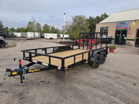New 2026 Big Tex 70PI-14R1A-4PBK-BRK2 Utility Trailer