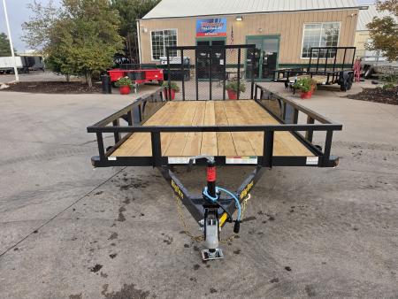 New 2026 Big Tex 70PI-14R1A-4PBK-BRK2 Utility Trailer