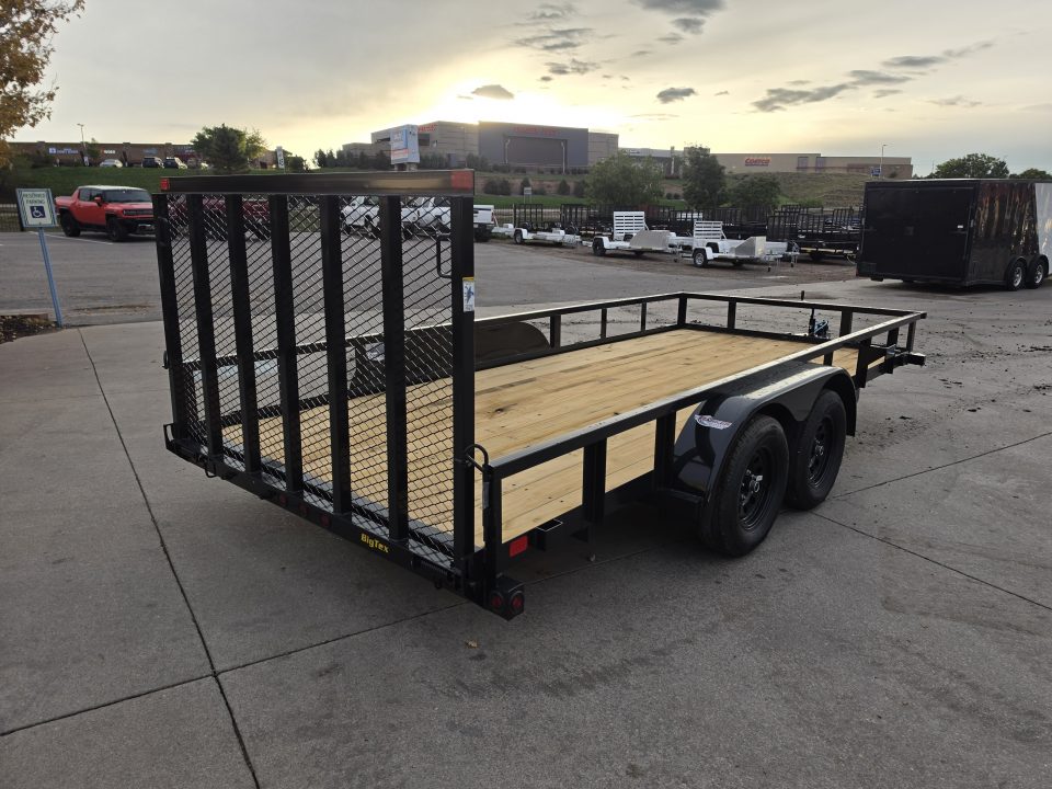 New 2027 Big Tex 70PI-16R1A-4PBK-BRK2 Utility Trailer