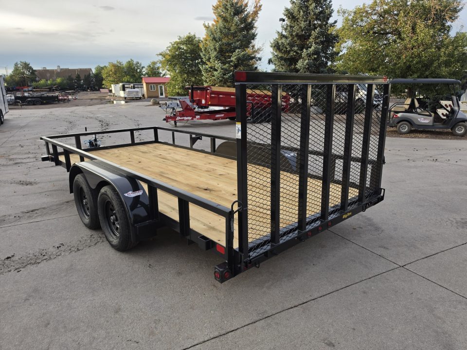 New 2027 Big Tex 70PI-16R1A-4PBK-BRK2 Utility Trailer