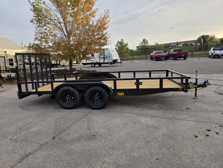 New 2027 Big Tex 70PI-16R1A-4PBK-BRK2 Utility Trailer