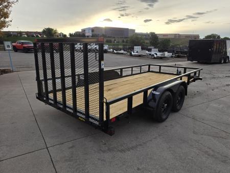 New 2027 Big Tex 70PI-16R1A-4PBK-BRK2 Utility Trailer
