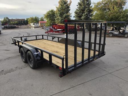 New 2027 Big Tex 70PI-16R1A-4PBK-BRK2 Utility Trailer