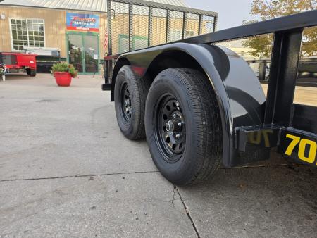 New 2027 Big Tex 70PI-16R1A-4PBK-BRK2 Utility Trailer