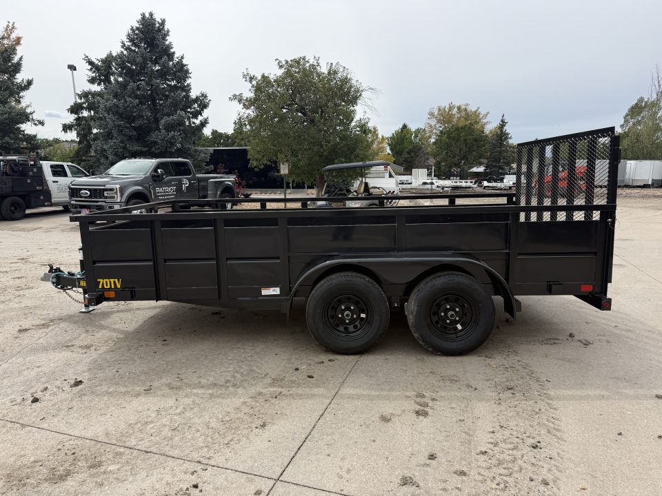 New 2027 Big Tex 70TV-14BK2B Utility Trailer