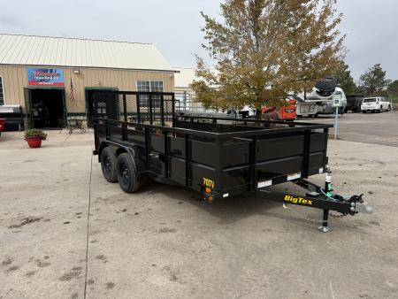 New 2027 Big Tex 70TV-14BK2B Utility Trailer