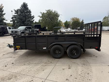 New 2027 Big Tex 70TV-14BK2B Utility Trailer