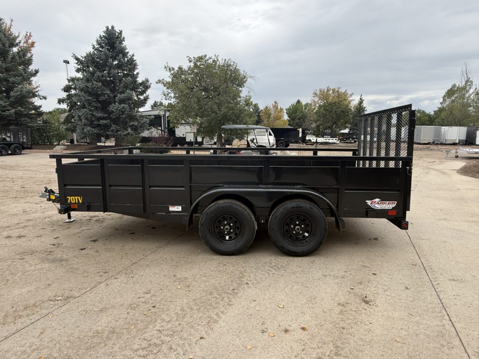 New 2027 Big Tex 70TV-14BK2B Utility Trailer