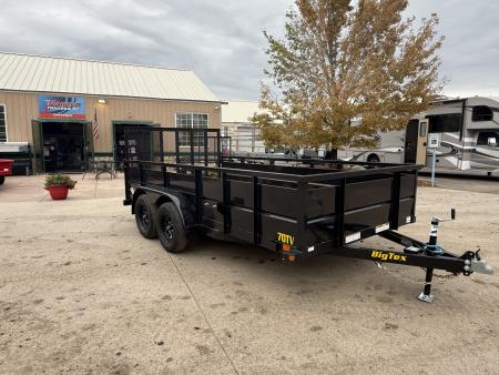 New 2027 Big Tex 70TV-14BK2B Utility Trailer