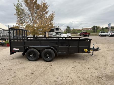 New 2027 Big Tex 70TV-14BK2B Utility Trailer