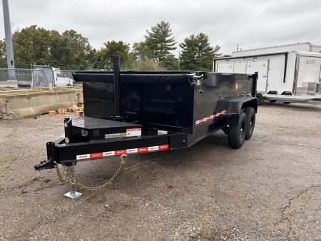 New 2027 U-Dump 7 X 14 FT TELESCOPIC I-BEAM DUMP TRAILER 31 IN SIDES 14K GVWR