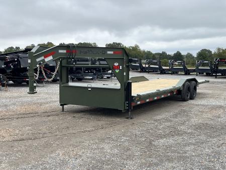 New 2027 MAXXD 102" X 28' 18K Gooseneck Power Tilt Trailer