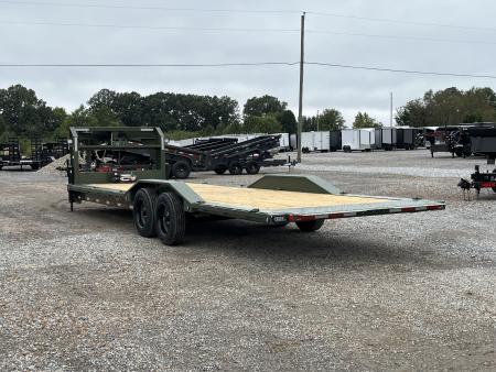 New 2027 MAXXD 102" X 28' 18K Gooseneck Power Tilt Trailer