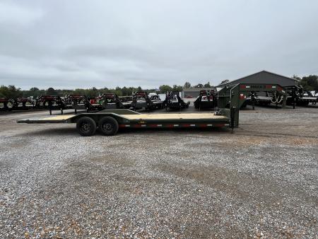 New 2027 MAXXD 102" X 28' 18K Gooseneck Power Tilt Trailer
