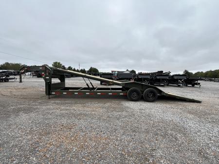 New 2027 MAXXD 102" X 28' 18K Gooseneck Power Tilt Trailer