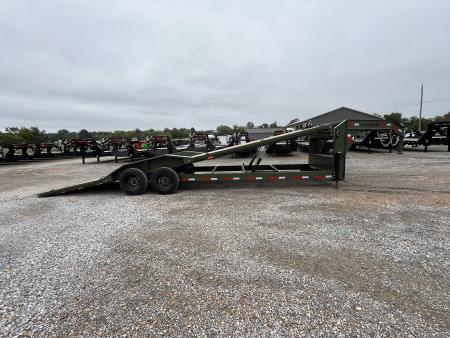 New 2027 MAXXD 102" X 28' 18K Gooseneck Power Tilt Trailer