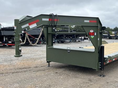 New 2027 MAXXD 102" X 28' 18K Gooseneck Power Tilt Trailer