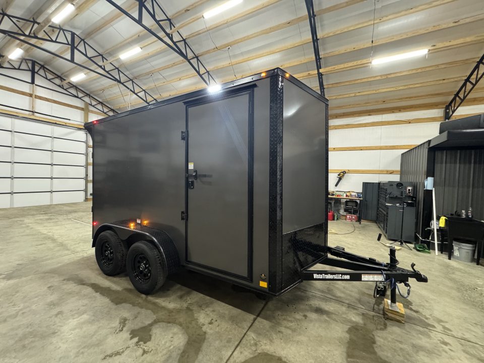 New 2027 Sawyer Trailers 7x12x7TA Cargo / Enclosed Trailer