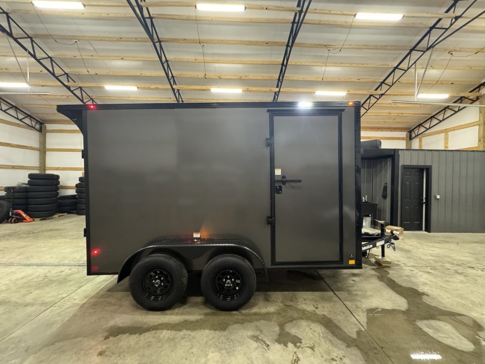 New 2027 Sawyer Trailers 7x12x7TA Cargo / Enclosed Trailer