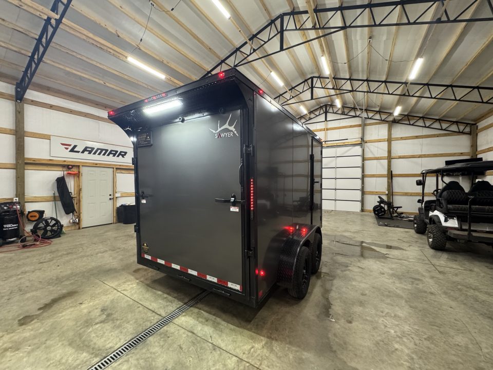 New 2027 Sawyer Trailers 7x12x7TA Cargo / Enclosed Trailer