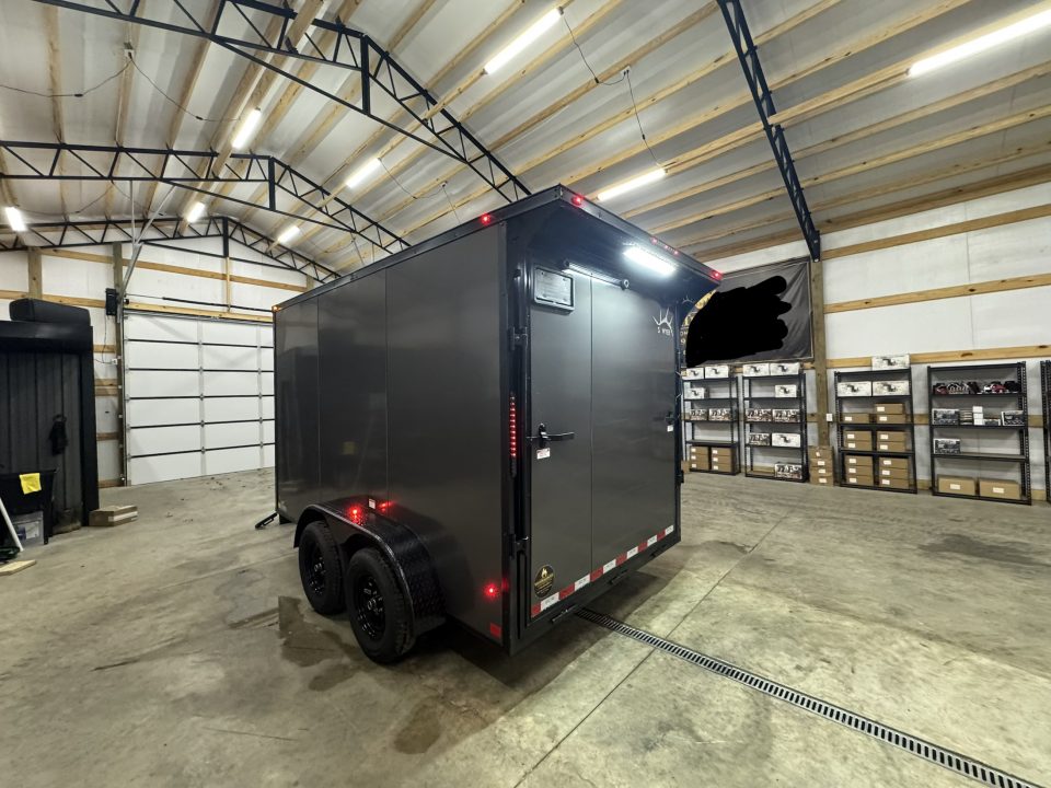 New 2027 Sawyer Trailers 7x12x7TA Cargo / Enclosed Trailer