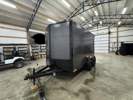 New 2027 Sawyer Trailers 7x12x7TA Cargo / Enclosed Trailer