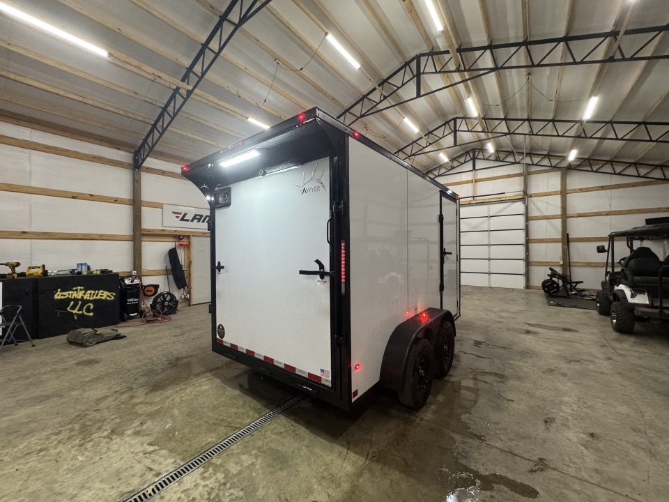New 2027 Sawyer Trailers 7x12x7TA Cargo / Enclosed Trailer