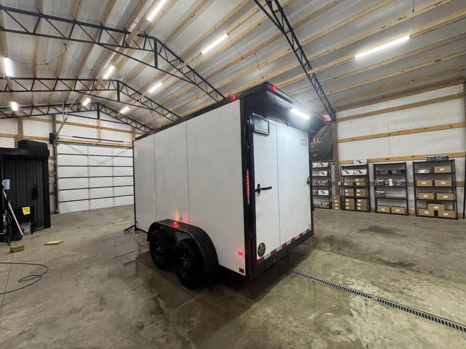 New 2027 Sawyer Trailers 7x12x7TA Cargo / Enclosed Trailer