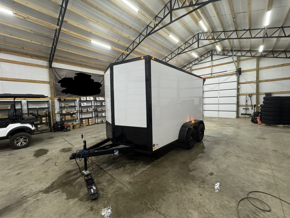 New 2027 Sawyer Trailers 7x12x7TA Cargo / Enclosed Trailer