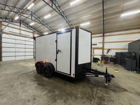New 2027 Sawyer Trailers 7x12x7TA Cargo / Enclosed Trailer