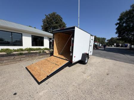 New 2027 Covered Wagon 6x12' Enclosed, Economy Model, 6' Tall