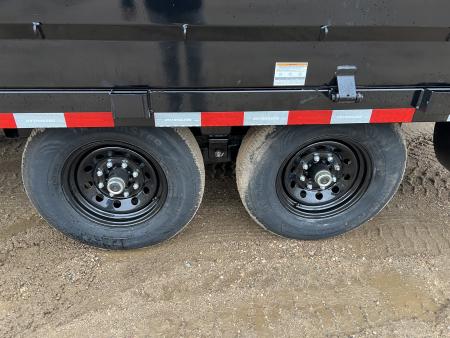 New 2027 PJ Trailers 16' D8 Deckover Dump Trailer
