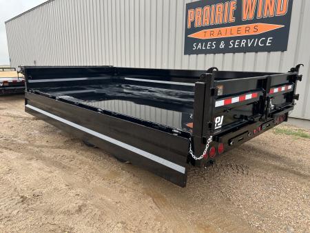 New 2027 PJ Trailers 16' D8 Deckover Dump Trailer