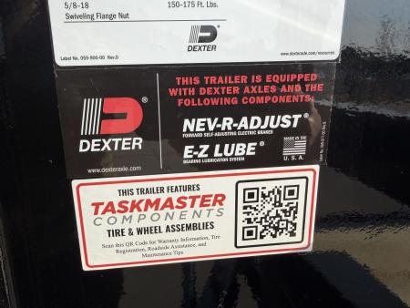 New #038874 2027 DIAMOND T DTF 25 X 102 DUAL TANDEM 20K GOOSENECK W/ MAXX RAMPS