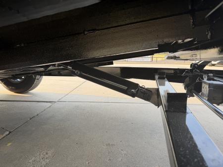 New #038766 2027 DIAMOND T SLT 14 X 79 SINGLE AXLE 7K SCISSOR LIFT TILT TRAILER W/ SPARE