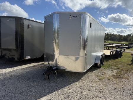 New 2027 Arising 7 X 14 TA POLY Cargo / Enclosed Trailer