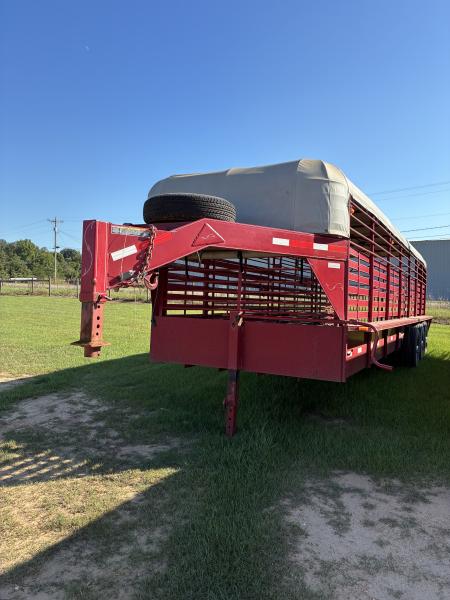 Used 2011 Rollin S 28x7 Stock / Stock Combo Trailer