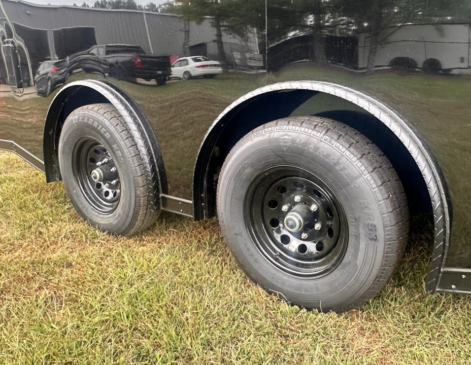 New 2027 8.5x16 Race Trailer-5200lb Torsion- Finished Polycore Car / Racing Trailer