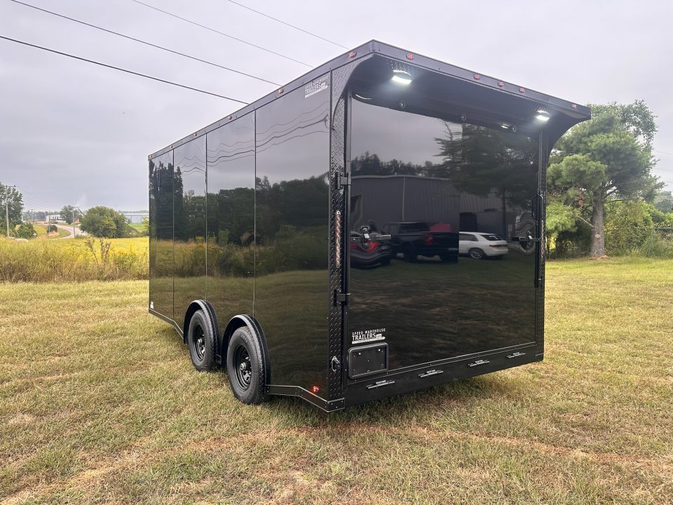 New 2027 8.5x16 Race Trailer-5200lb Torsion- Finished Polycore Car / Racing Trailer