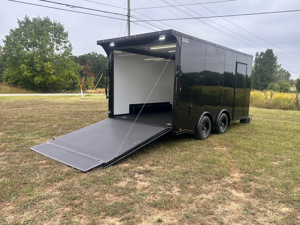 New 2027 8.5x16 Race Trailer-5200lb Torsion- Finished Polycore Car / Racing Trailer