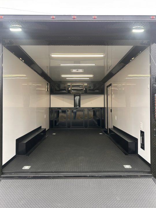 New 2027 8.5x16 Race Trailer-5200lb Torsion- Finished Polycore Car / Racing Trailer