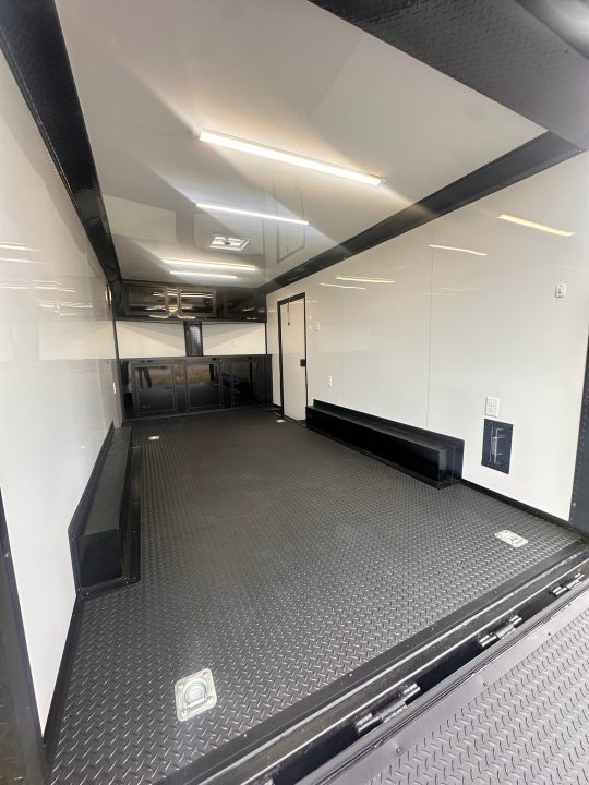 New 2027 8.5x16 Race Trailer-5200lb Torsion- Finished Polycore Car / Racing Trailer