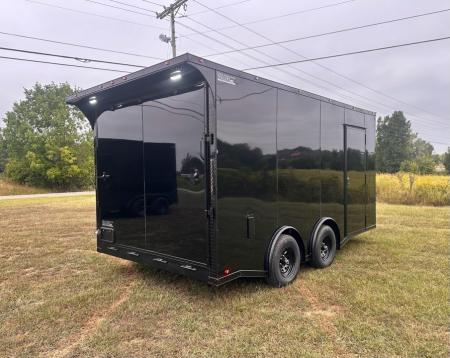 New 2027 8.5x16 Race Trailer-5200lb Torsion- Finished Polycore Car / Racing Trailer