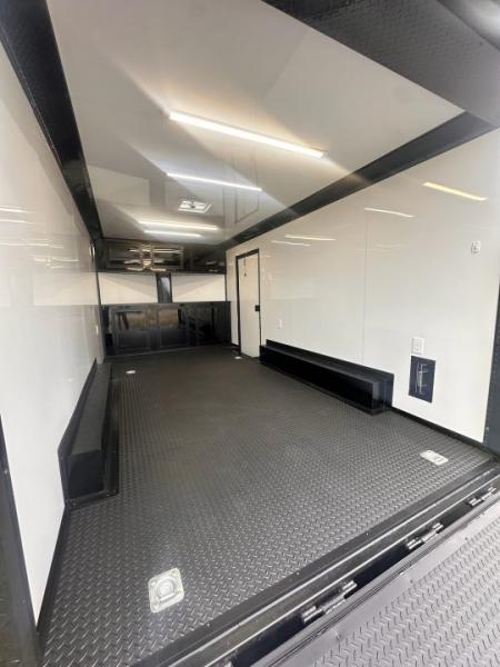 New 2027 8.5x16 Race Trailer-5200lb Torsion- Finished Polycore Car / Racing Trailer