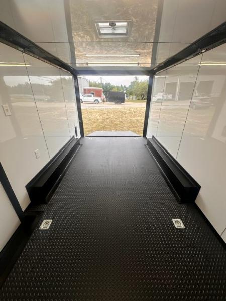 New 2027 8.5x16 Race Trailer-5200lb Torsion- Finished Polycore Car / Racing Trailer