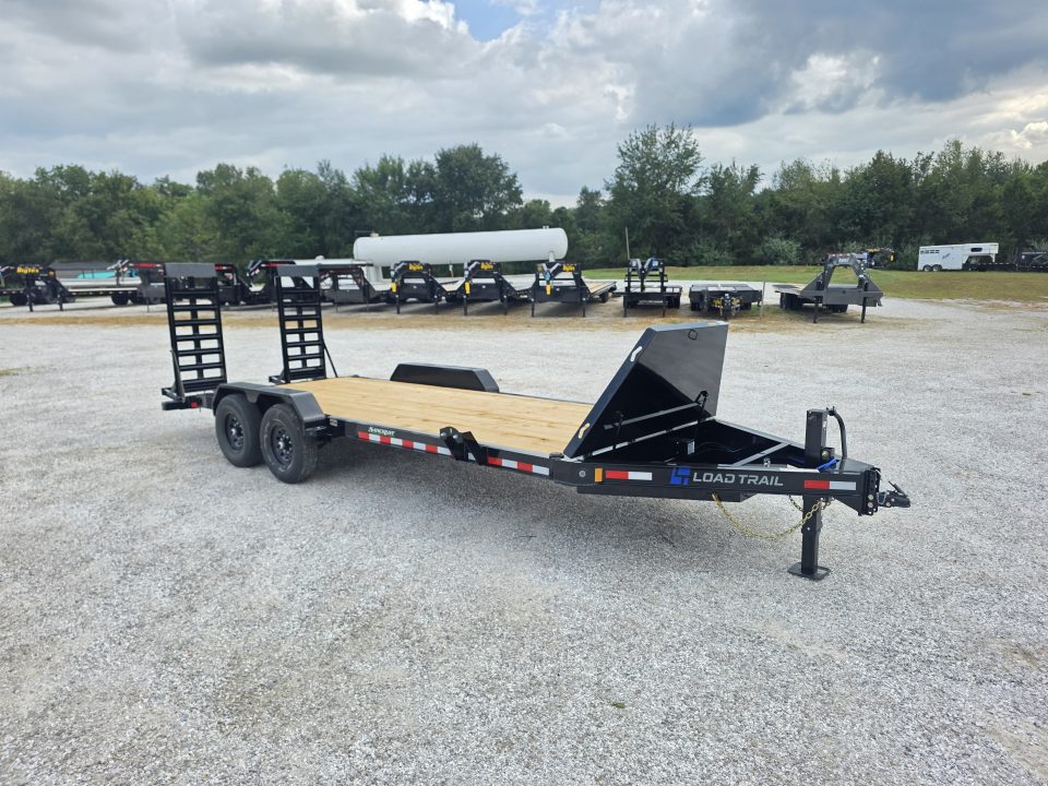 New 2027 Load Trail 83 X 20 TANDEM CH W/ 6" I-BEAM/ 2' DOVE/ STAND UP RAMPS/ REMOVABLE FENDERS/
