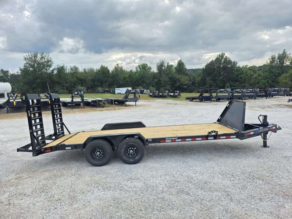New 2027 Load Trail 83 X 20 TANDEM CH W/ 6" I-BEAM/ 2' DOVE/ STAND UP RAMPS/ REMOVABLE FENDERS/