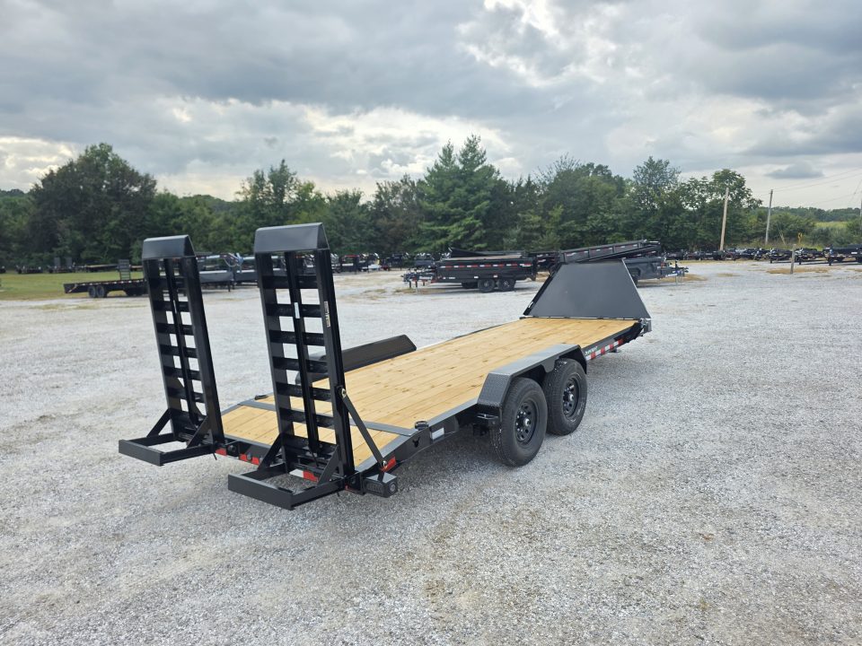 New 2027 Load Trail 83 X 20 TANDEM CH W/ 6" I-BEAM/ 2' DOVE/ STAND UP RAMPS/ REMOVABLE FENDERS/