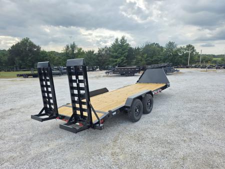New 2027 Load Trail 83 X 20 TANDEM CH W/ 6" I-BEAM/ 2' DOVE/ STAND UP RAMPS/ REMOVABLE FENDERS/