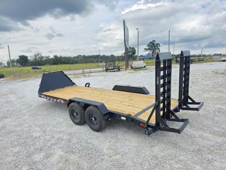 New 2027 Load Trail 83 X 20 TANDEM CH W/ 6" I-BEAM/ 2' DOVE/ STAND UP RAMPS/ REMOVABLE FENDERS/